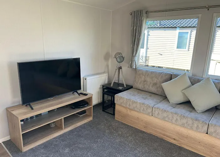 Beautiful 8 Berth Caravan With Decking At Naze Marine Holiday Park Ref 17344Br